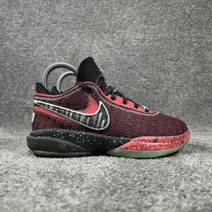Nike LeBron 20 FB8974-600 Youth Size 3.5Y Red Basketball Shoes Used